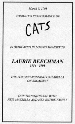 playbill insert
